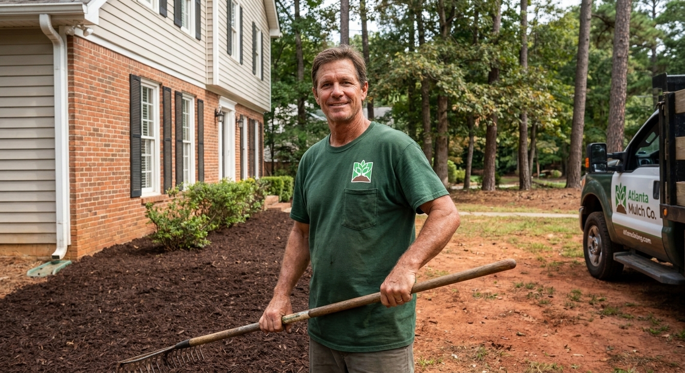 Mulch technician portrait